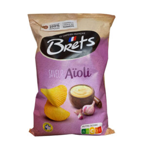 Brets Aioli crisps 125g x 10