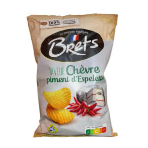 Brets Goats Cheese & Chili crisps 125g x 10