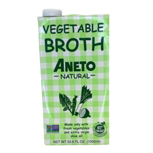 Aneto Vegetable Stock 1 Litre x 6