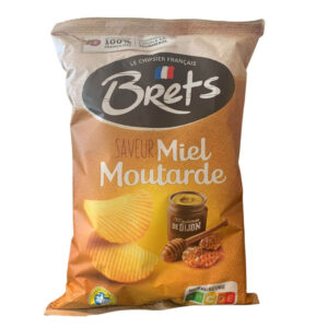 Brets Honey & Mustard crisps 125g x 10