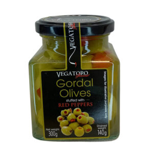 Gordal olives stuffed with red pepper 300g x 12